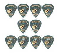Professional Guitar Picks with Original Sound for Bass, A 0.71mm | Original Sound Professional Guitar Picks with Enhanced Grip and Versatility for Bass Ukulele and Various Playing