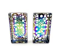 Professional Guitar Pickup Metal Shell Hollow Humbucker Cover Lid Sound Enhancement Brass Texture Artistic Engraved Cover