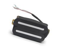 Professional Guitar Pickups Dual Track Ceramic Pickup Electric Acoustic Guitar B16K Single Coil Converter Bk(Bk Bridge)