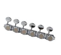 Professional Guitar String Tuning Pegs 6Pcs Guitar Locking Tuners Chrome Metal Lock String Vintage Deluxe Tuning Key Pegs Machine Heads Set for ST/TL