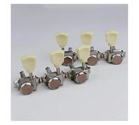Professional guitar tuning pegs 1 Set Handle Locking String Vintage Deluxe Electric Guitar Machine Heads Tuners Chrome 3R 3L Tuning Pegs(44N)