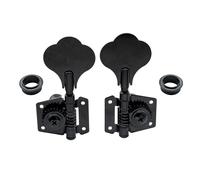 Professional Guitar Tuning Pegs 2R2L 24:1 Ratio Open Gear Electric Bass Tuners Tuning Pegs Keys Machine Heads Set Durable