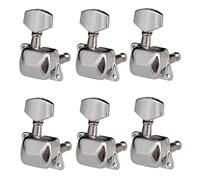 Professional Guitar Tuning Pegs 6 Pieces Right Tuning Peg Key Mechanics For Electric Guitar DIY Parts Easy To Install