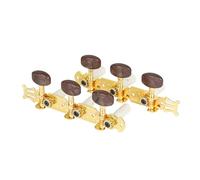 Professional Guitar Tuning Pegs Folk Guitar Knobs ABS Plastic Posts Gold Plated Tuning Pegs String Musical Instruments Accessories