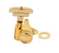 Professional Guitar Tuning Pegs R18K 18:1 Full Sealed Locking Machine Head Tuner Tuning Peg Key For Acoustic Electric Guitar(1 Pc R Gold)