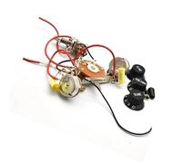 Professional Guitar Wiring Harness 8 Sets 2T1V Coil Breakout Pre wired Circuit 5 Speed Push Pull 500K Guitar Wiring Harness