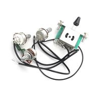 Professional Guitar Wiring Harness Pre wired Wiring Harness 3 500k Resistor Potentiometer 5 Position for St Style Guitar
