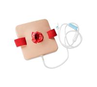 Professional Gunshot Wound (GSW) Task Trainer - Realistic Silicone Wound Packing Model for Hemorrhage Control, Stop The Bleed & TCCC Training, Medical Simulation Kit for First Responders & EMS