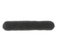 Professional Hair Bun Roll with Poppered Ends 18cm - BLACK
