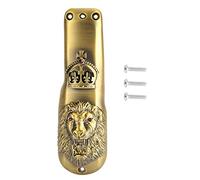 Professional Hair Clipper Cover, WAHL Hair Clipper Shell, Protective Casing for Hair Cutter Trimmer with Zinc Alloy Material, Exquisite Pattern Design for WAHL 8571/8148/8591 Model (Lion Head Golden)