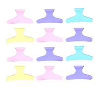Professional Hair Clips 24pcs Plastic Butterfly Clamps for Salon