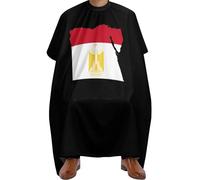 Professional Hair Colouring Cape, Flag of Egypt Map, Haircut Apron Gown Anti-static Barber Cape for Styling Haircut Women