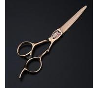 Professional Hair Cutting Scissors - 6 Inch Jp 440c Steel Barber Shears, Upscale Rose Gold Thinning & Cutting Shears for Hairdressers & Stylists Cutting Scissor Q