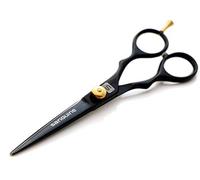 Professional Hair Cutting Scissors with Ultra-Sharp Convex Edge Blades 6 inch - Black, Presentation Case