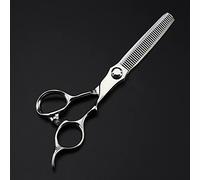 Professional Hair Cutting Shears, 6.5inch Professional Japan 440c Upscale Scissor Silver Hair Scissors Cutting Barber Haircut thinning Shears Hairdresser Scissors,Cutting (Thinning) (Thinning)