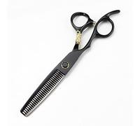 Professional Hair Cutting Shears, Professional Japan 440c 6 inch Left Handed Bearing Tiger Handle Hair Scissors Haircut thinning Barber Cutting Shears Hairdressing Scissors (Color : Set) (Set with Ba
