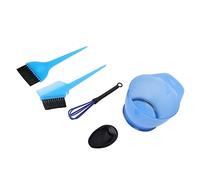 Professional Hair Dye Tools Kit with ABS Material - 6Pcs Set for Home & Salon Hair Coloring, Includes Mixing Bowl, Brush & Comb