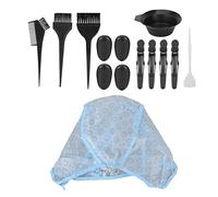 Professional Hair Dyeing Brushes Set with Stable Bottom Bowl, 14pcs Salon Hair Coloring Kit with Comfortable Handle, ABS Material for Precise Color Application