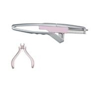 Professional Hair Extension Tools Second Generation Of 6D Machine In Salon 20min Finish Fast Heating For Efficient Styling(Silvery Alloy)