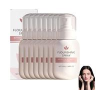 Professional Hair Growth Spray & Treatment Oil - with Rosemary Leaf Oil & Rice Water for Thinning Hair in Women & Men, Fast Absorption Hair Thickening Spray, Promotes Fuller Hair, 1.69 Fl Oz (8PCS)