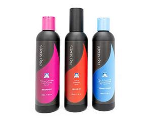Professional Hair Labs - Pro Series Bundle - Shampoo, Conditioner & Leave In Spray - x3 8oz