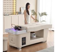 Professional Hair Salon Shampoo Bed, Head Water Therapy Thai Massage Bed with Water Circulation & Fumigation