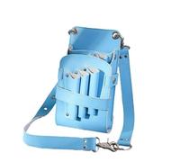 Professional Hair Scissor Holster Pouch Stylist Tools Waist...(Blue)