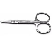 Professional Hair Scissors Solid Stainless Steel Scissors Round Scissors for Trimming Eye brows EyeNose Hair Ear Hair Mustache Attractive