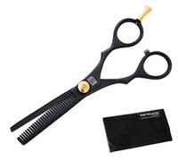Professional Hair Thinning Scissors, Hair Texture Thinning Scissors, Japanese Styled Blades, Designed for Hairdressers, Barbers and Personal Use, 5.75 inch + Case