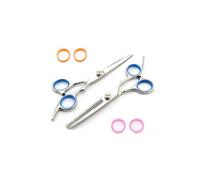 Professional Hair Thinning Scissors Set With 4 Finger Inserts