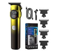 Professional Hair Trimmer For Men Cordless Barber Trimmer For Hair Cutting Grooming Beard Trimmer With LCD Dispaly