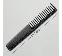 Professional Haircut Comb Hair Cutting Combs Barber Shop Hair Salon High Quality Hairdressing Tools Hairstylist Recommend(332-Black 1pcs)