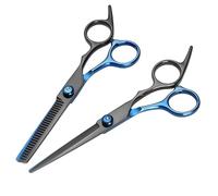 Professional Hairdressing Scissors Thin Set Easy Clean Tools Lightweight Tools for Hair and Beard(Color3)