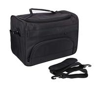 Professional Hairdressing Tool Carrying Bag, Hairdressing Tools Bag, Salon Barber Handbag, Portable Scissors Comb Holder Hairstyling Case Travel Luggage Pouch Black