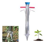 Professional Hand-Operated Planting Tool for Vegetables and Flowers, Easy-to-Use Design Reduces Labor with Foot Pedal Assistance, Ideal for Small Farms and Home Gardens