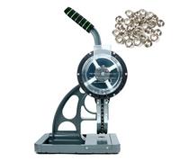Professional Hand Press Eyelet Puncher Tool, Semi Automatic Eyelet Punching Machine, Manual Buttonhole Grommet Tool for Easy Hole Configurations, for Leather Fabric Tarps and Posters(12mm)