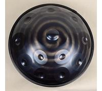 Professional Hand Steel Drum, Handpan Drum Instrument in D Minor, 432 Hz Steel Hand Drum with Handpan Stand, Handpan Case, Meditation Percussion Instrument,12 Notes