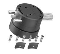 Professional Handheld Coloring Turntable with 2 Speed Mode Ideal for Miniature Models and DIYer Projects Detailed Artwork Studio Miniature Equipment