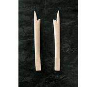 Professional Handmade Camel Bone Murri Set for Sitar trim, 2 Pieces Side bone