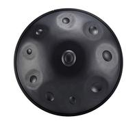 Professional Handpan Drum 22 Inch 9 Notes/10 Notes Worry-free Drum D Minor Percussion Instrument Steel Tongue Drum with Handpan Bag, Drumsticks, Drum Tripod