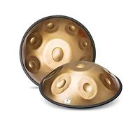 Professional Handpan Steel Drum, Anthracite, 9 Notes Handmade Performance Drum Sound Healing Handpan Musical Instrument Gift With Drum Bag