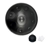 Professional Handpan Steel Drum, Professional Major Large 9 Notes Handpan Steel Drum Handcraft Metal Hand Drum Melodic Percussion Instrument