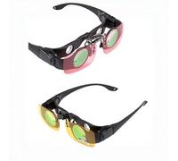 Professional Hands Binocular Glasses, Hands Lazy Glasses Binoculars Lightweight 8x Zoom, Triple Color CPL Filter for Fishing Bird Watching Sports Concert Theater Opera