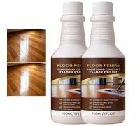 Professional Hardwood Floor Polish, Wood Floor Conditioning Reviver, High Gloss Laminate Finish, Protective Coating for Vinyl, Tile and Engineered Wood Polish, Shine Restorer (2pcs)