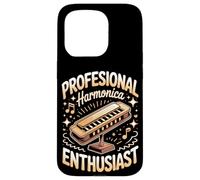 Professional Harmonica Harmonicas Blues Harp Case for iPhone 15 Pro