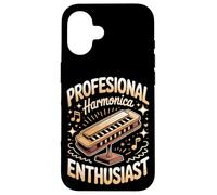 Professional Harmonica Harmonicas Blues Harp Case for iPhone 16