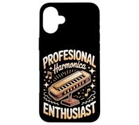Professional Harmonica Harmonicas Blues Harp Case for iPhone 16 Plus