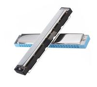 Professional Harmonica Polyphony Harmonica Recommended For Beginners To Play Professional In C(Black)