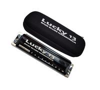 Professional Harmonicas 13 Holes A/C Key Chromatic Harmonica Professional Harmonica Musical Instruments (Color : C Key)