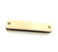Professional Harmonicas 16 Holes Harmonica C Key Pocket Wooden Harmonica Wind Musical Instruments